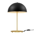 thumbnail image 5 of Modway Ideal 1-Light Modern Metal Table Lamp in Black/Satin Brass, 5 of 8
