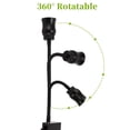 thumbnail image 2 of Luz para acuario Unique Bargains, luz de acuario USB, pequeña luz para acuario, lámpara de acuario que rota 360°, color negro, 2 of 6