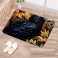 thumbnail image 5 of Crow Polyester Indoor Mat Office Floor Mat Non-Slip Machine Washable, 5 of 6