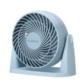 thumbnail image 3 of (2 pack) Holmes Air Circulator, 10.8 inch Table Fan, 3 Speeds, 90° Adjustable Tilt, No Assembly, Misty Blue, New, 3 of 10