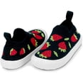 thumbnail image 2 of JAN & JUL Machine Washable Knit Shoes Breathable Light-Weight Sneakers (Baby/Toddler/Little Kid) Graphic Knit Shoes: Strawberry 10 Little Kid, 2 of 6