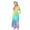 B Multicolor, variant on Fjofpr Toddler Clothes under $5 for Girls Toddler Kids Girls Cute Gradient Print Short Sleeve Stretchy Pocket Dress A Line Long Dress（4-14Years）