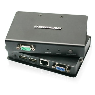 USB VGA KVM CONSOLE EXTENDER ACCESS YOUR COMPUTER UP TO 500FT