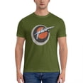 thumbnail image 1 of Camiseta de verano para hombre camisa clásica de la estrella de la fuerza de la tierra Blanca, 1 of 7