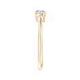 thumbnail image 5 of ANGARA Natural Diamond Solitaire Engagement Ring in 14K Yellow Gold for Women (Size-4.4mm| Color-I-J| Clarity-I1-I2) | April Birthstone, Anniversary, Jewelry Gift for Women | Natural Diamond Ring, 5 of 11