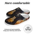 thumbnail image 6 of Lsque Romantic Flower Astronaut Couple Pattern Womens Comfort Cotton on Scuff With Memory Foam and Anti-skid Sole Slipper-44/45, 6 of 7