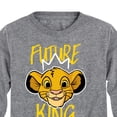 thumbnail image 3 of The Lion King - Future King - Simba - Toddler & Youth Long Sleeve Graphic T-Shirt, 3 of 5