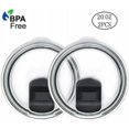 thumbnail image 1 of Janrevotw  2 X 20 Oz Spill Resistant Magnetic Slide Lids For Yeti Rambler Mugs, 1 of 8