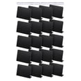 thumbnail image 1 of 20pcs 4 X 3 Inches Mini Chalkboard Table Tent Sign Chalkboard Buffet Tags Food Label For Party Tabl, 1 of 5