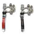 thumbnail image 2 of Miangastore Good Conductivity Car Battery Terminal Connector Silver 1 Pair 2.7X2.3In, 2 of 8