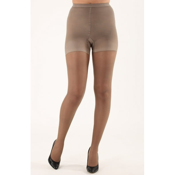 Made in the USA Sheer Compression Pantyhose, Light Graduated Support