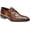 Camel, variant on Men's Belvedere Nino Shoes Black Ostrich Eel leg Genuine Leather Lace Up OB4
