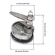 thumbnail image 3 of Sidaley Barco de bloqueo para escotilla Montajes de yates Cerraduras Tirar Pestillo Equipo de barcos Hardware Suministros de accesorios marinos Bombillas para automóviles, 3 of 6