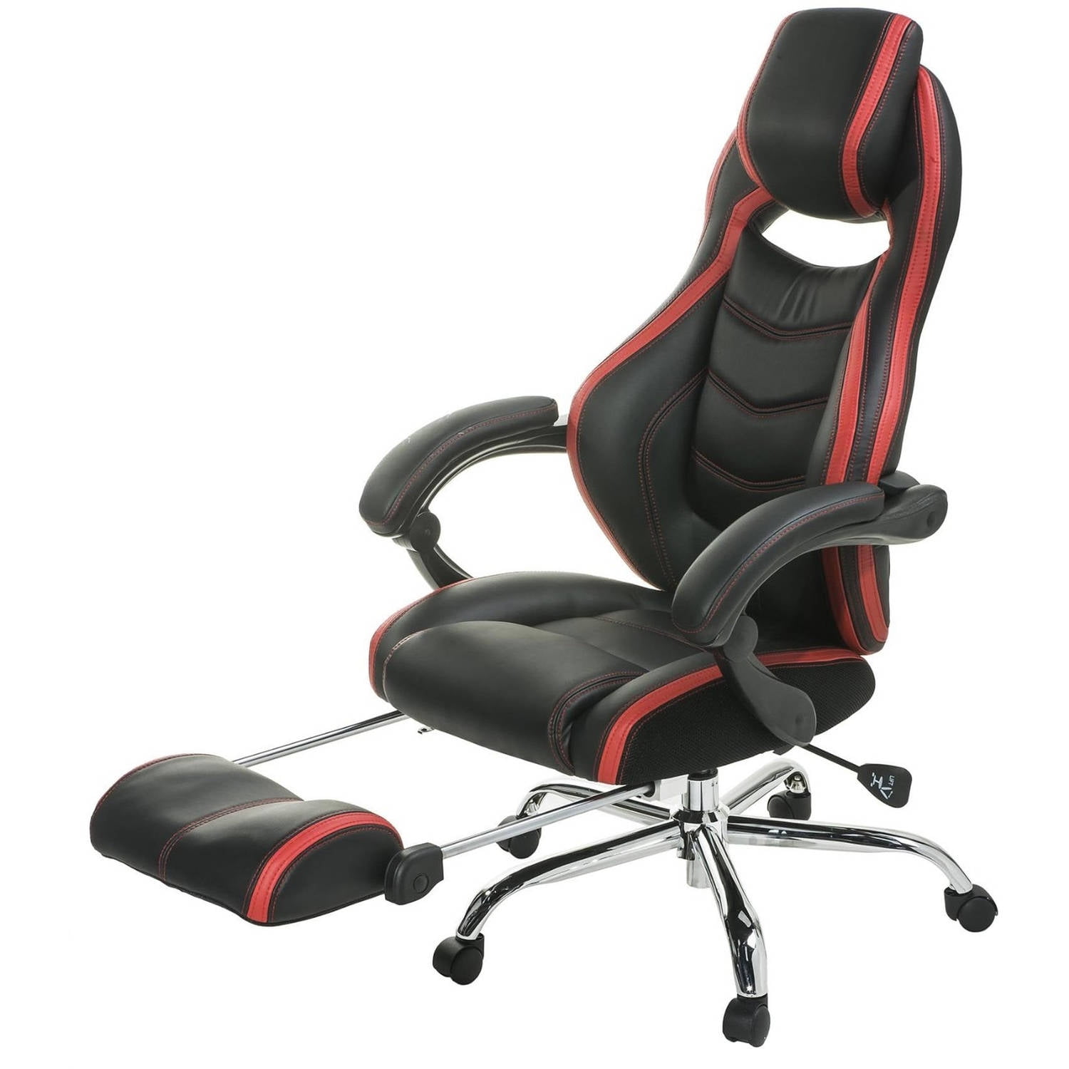 Merax Ergonomic High Back Pu Leather Racing Style Gaming Chair With Merax Ergonomic High Back Pu Leather Racing Style Gaming Chair With Footrest Com