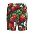 thumbnail image 5 of Fotbe Strawberry2 Pajama Shorts for Men, Men's Pajama Bottoms, Sleepwear,Short Pajama Pants-Large, 5 of 9