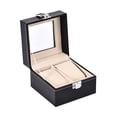 thumbnail image 1 of MasteelfCA PU Leather Watch Box Case Jewelry Display Organizer Box Luxury Wrist Watch Storage Holder, 1 of 8
