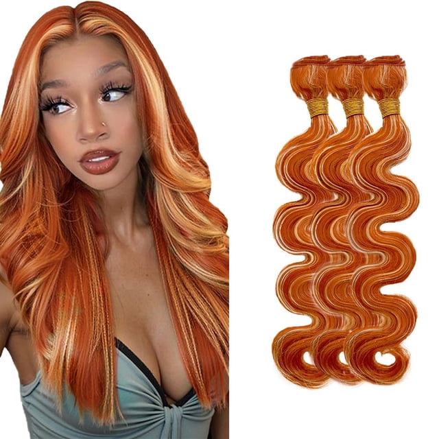 Hair Bundles Gveoxvo P27/350 Rubio Miel Body Wave 50-60 cm