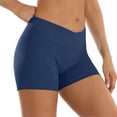 thumbnail image 2 of Kcolen Lounge Shorts Women,Ladies Yoga Tummy Control Seamless Comfort Shorts Solid Color Biker High Waist Shorts, 2 of 4
