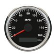 thumbnail image 1 of Waterproof Universal 85mm 140MPH 160MPH 200MPH GPS Speedometer Odometer For Car Truck Buggy Red Backlight With GPS Antenna ,Universal Compatibility, 1 of 7