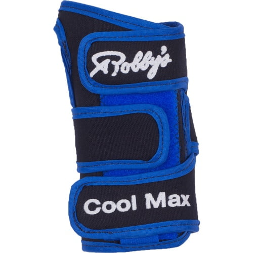 Robby's Cool Max Right Hand Bowling Wrist Support, Blue, Large
