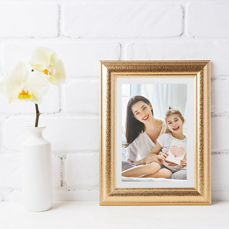Mat Board Center, High Quality Crescent Pack of 20, 8x10 MIXED COLORS White  Core Picture Mats 