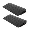 thumbnail image 2 of 2pcs Plastic Threshold Strip For Robot Vacuum Ramp Door Sweeping Mat Scooter Bike Slope Ramp For Home Garage Travel Trailer Doorways, 2 of 9