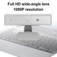 thumbnail image 3 of Cámara web jixopn con un solo micrófono para Windows Hello, HD 1080P, 2 MP, para computadora portátil y de escritorio., 3 of 8