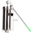 thumbnail image 2 of Portable Water Supply System, Manual Stainless Steel Suction Pump For Efficient Water Delivery In Low Pressure Zones, Easy To Use, 2 of 5