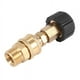 thumbnail image 4 of 4X Juego de Adaptadores para Lavadoras A Presión, Conector Rápido, M22 14mm Giratorio A Conexión Métrica M22, M22-14 Giratorio + Enchufe de 3/8 Pulgadas, 5000 PSI, 4 of 8