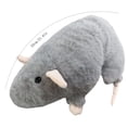 thumbnail image 2 of Chonky - Almohada de peluche de ratas de simulación para ratas gigantes, suave, de peluche realista, modelo de animales de peluche, para decoración de cumpleaños, Navidad y regalo de muñeca, 2 of 4