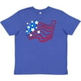 thumbnail image 3 of Inktastic Stylized American Flag Fourth of July Youth T-Shirt, 3 of 5