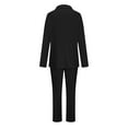 thumbnail image 4 of Aofany Women's Suit Sets Long Sleeve Solid Suit Pants 2024 Casual Elegant Business Suit Sets Two-piece Suit Hot Sale, 4 of 5