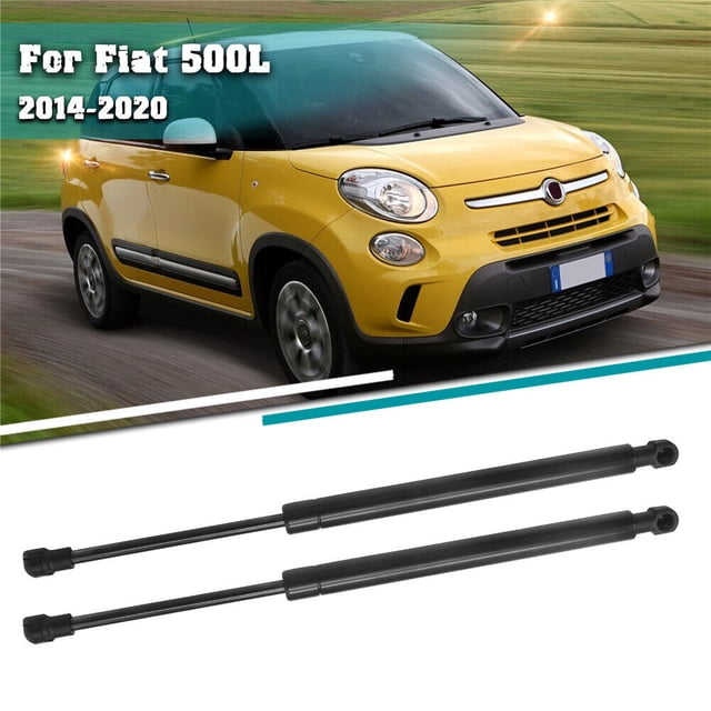 2Pcs Front Hood Lift Support Gas Shock Spring Strut for Fiat 500L 2014-2020
