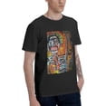 thumbnail image 2 of Jean Michel Basquiat Youth Men T Shirt Crewneck Short-Sleeve Tops Stylish Custom Tees Clothing, 2 of 5