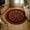 Color 1, variant on SPXUBZ Velvet Round Area Rug Orange Dark Brown Retro Arabic Circular Floor Mat Soft Non-Slip Accent Carpet for Living Room Bedroom Vintage Boho Home Decor Throw Rug