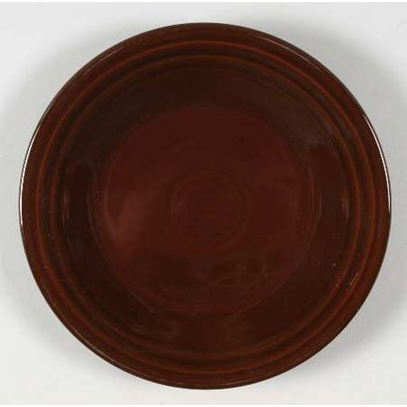 Open Box Homer Laughlin Fiesta Chocolate (Intro 2008) Luncheon Plate 7385462