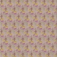 thumbnail image 1 of Ahgly Company Indoor Square Patterned Dark Gold Brown Novelty Area Rugs, 6' Square, 1 of 6