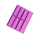 thumbnail image 3 of 4PCS Rectangle Silicone Mold Energy Bar Maker Chocolate Cornbread Cheesecake Soap Mould, 3 of 5