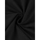 thumbnail image 5 of Pijamas cortos de manga corta para mujer INSPIRE CHIC con cuello en V, decoración de botones, ropa de dormir de longitud media, loungewear, vestido de noche S negro, 5 of 6