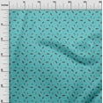 thumbnail image 2 of oneOone Polyester Lycra Fabric Bird Feather Printed Fabric 1 Yard 56 Inch Wide, 2 of 4