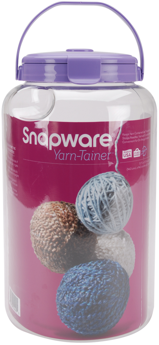 Snapware Yarn Tainer Storage Container, Medium MultiColored
