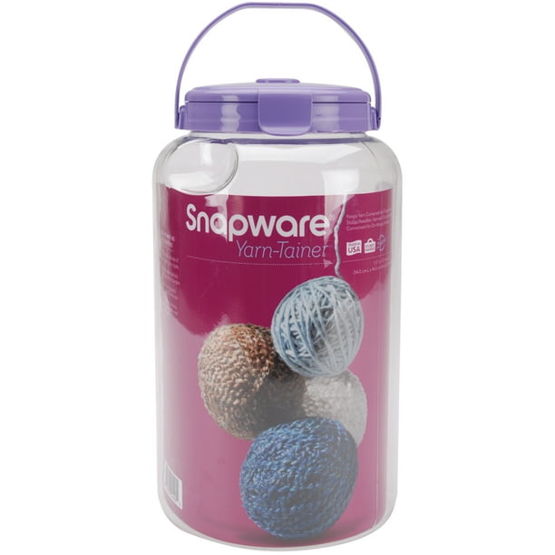Snapware Yarn Tainer Storage Container, Medium MultiColored Walmart