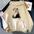 thumbnail image 4 of Kurosaki Ichigo-Sudadera con capucha para hombre, ropa de calle con estampado de dibujos animados, Zaraki Kenpachi, Y2k, Kawaii, 4 of 5