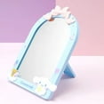 thumbnail image 3 of Kawaii Sanrio Kuromi Makeup Mirror My Melody Cinnamoroll Cute Bowknot Desktop Girl Beauty Mirror Student Cartoon Makeup Mirror, 3 of 16