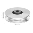 thumbnail image 2 of Hytrove 2Ud Polea Con Rodamiento Para Gimnasio En Aluminio Para Equipos De Entrenamiento Físico, 2 of 7