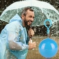 thumbnail image 2 of Bker Adult One Size Emergency Raincoat With Hood, Packed With Plastic Key Chain, 2 of 2
