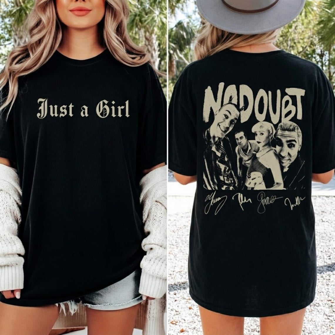 Vintage No Doubt Band T-Shirt, Retro 90s Rock Tee, No Doubt Music Fan Shirt, Gift For Fans