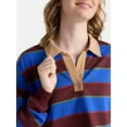 thumbnail image 4 of Netflix Stranger Things Cotton Rugby Polo from No Boundaries, Women’s and Women’s Plus, 4 of 6
