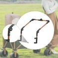 thumbnail image 6 of oshhni Camping Wagon Handle Universal Foldable Detachable Folding Wagon Push Handle Brown, 6 of 9
