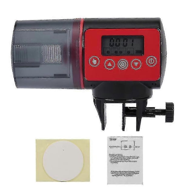2026 2023 New Smart Fish Tank Feeder Automatic Aquarium Goldfish Feeder Large Capacity Timed Aquarium Fish Tank Feeder